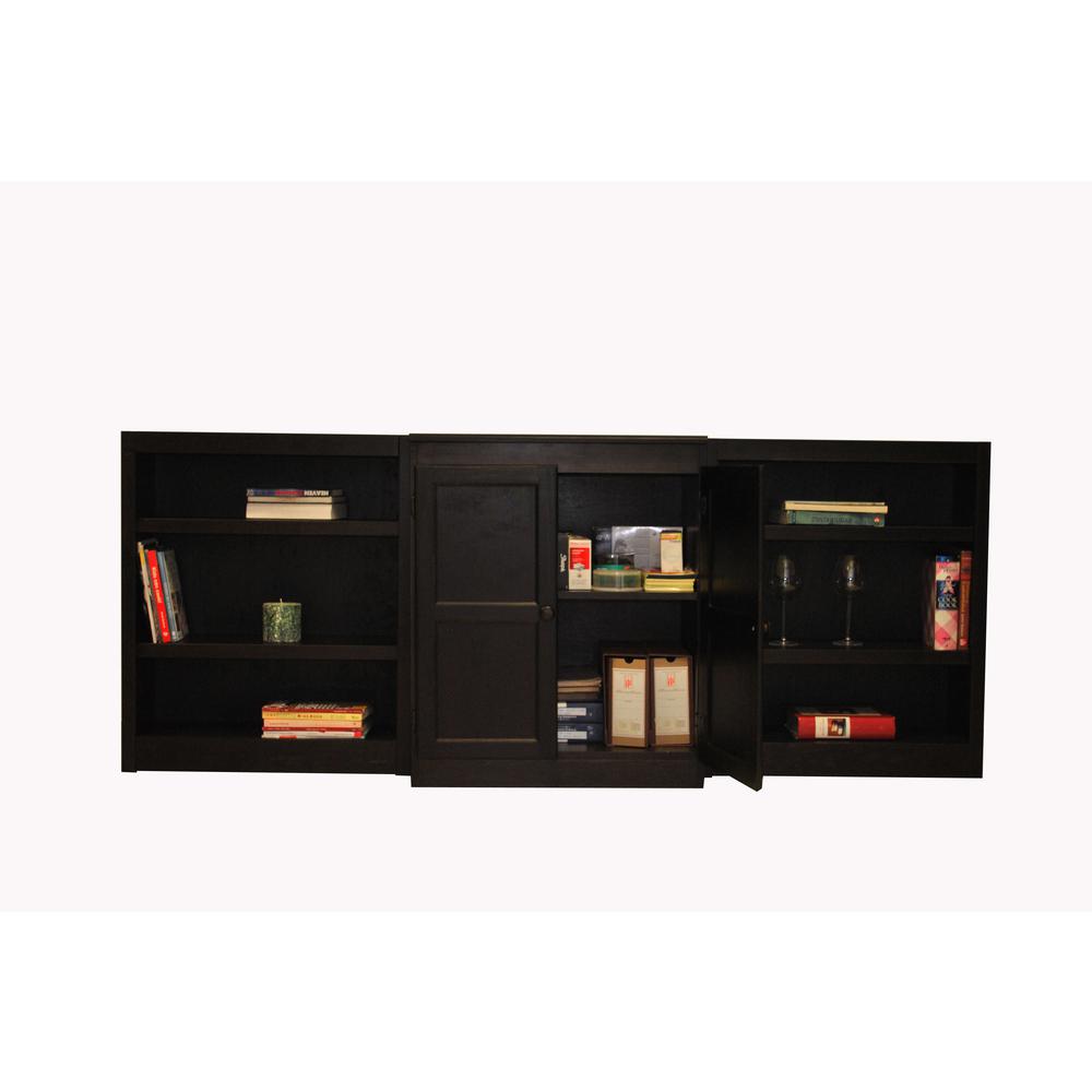 Concepts in Wood Wall and Storage System, 8 Shelves, Espresso Finish, 3pc. Picture 2