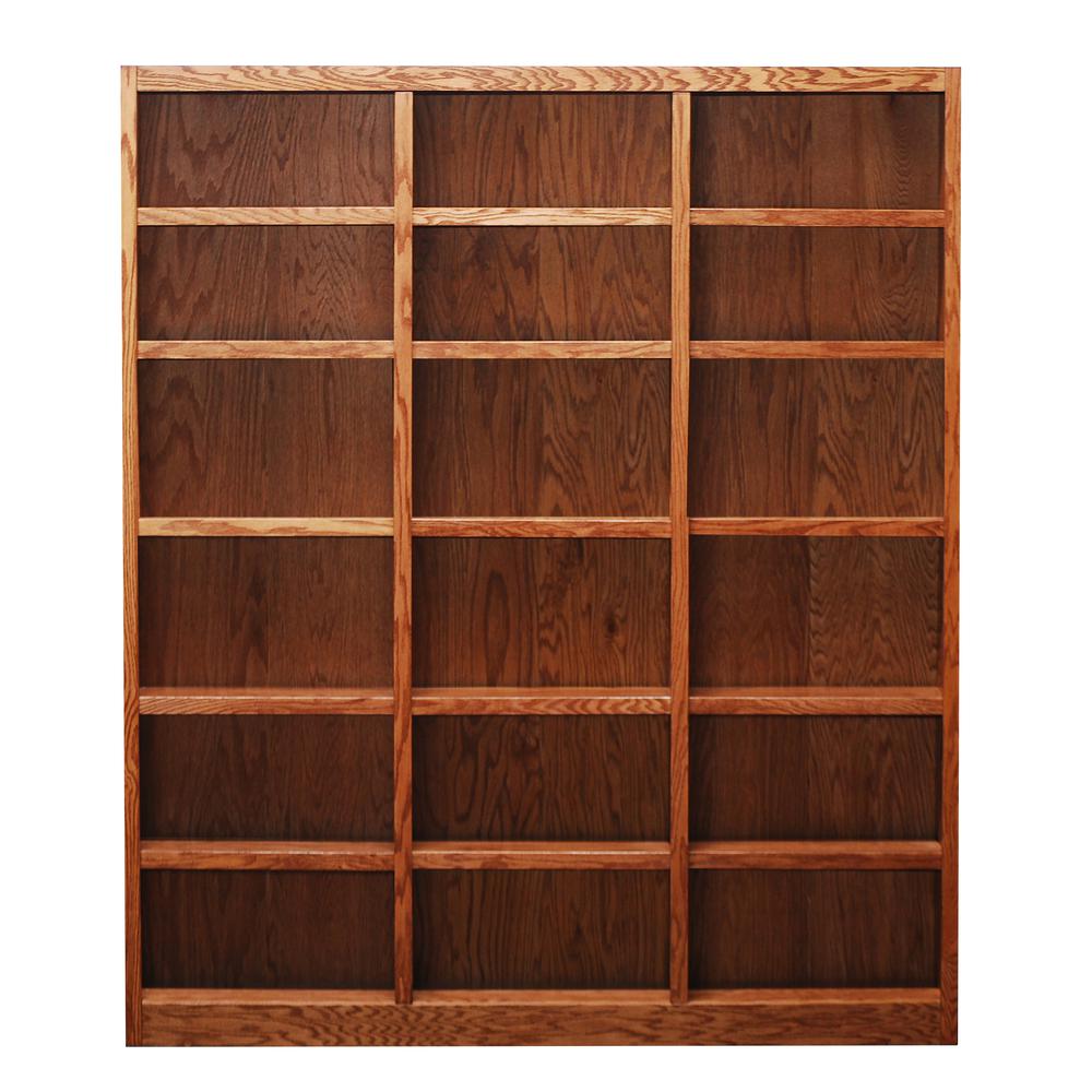 Concepts in Wood 72 x 72 Wall Storage Unit, Dry Oak Finish. Picture 2