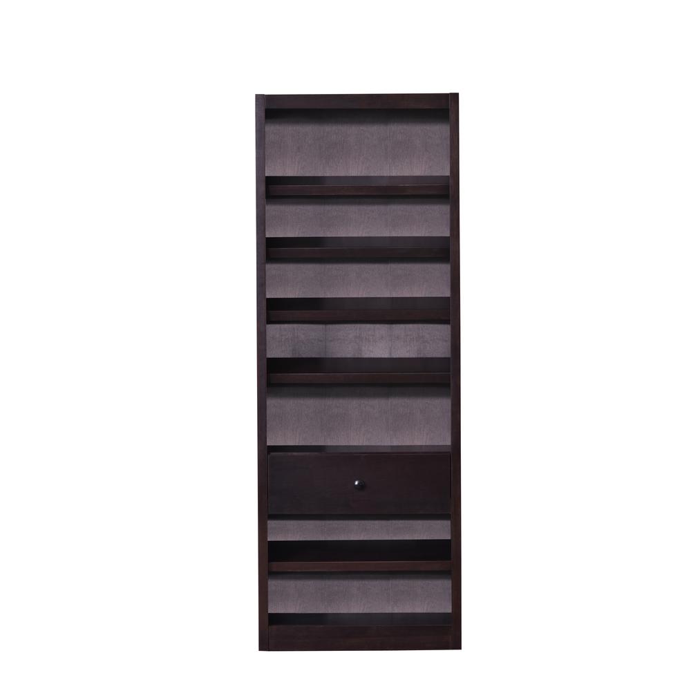 Concepts In Wood Shoe Rack with Drawer, Espresso Finish. Picture 2