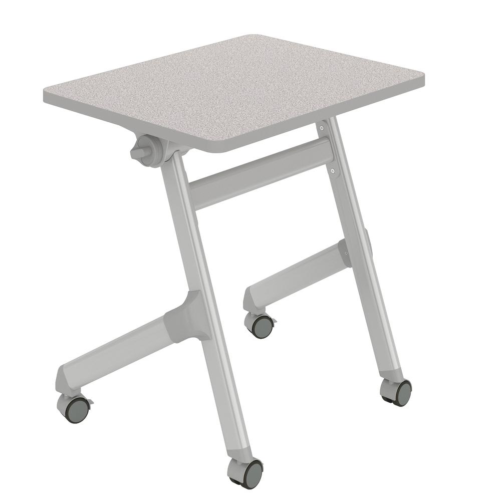 Learn Nesting Rectangle Desk - Gray. Picture 1