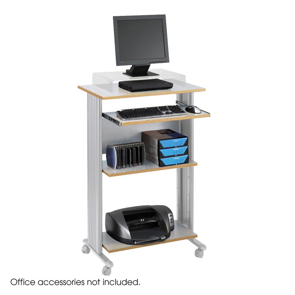 Muv™ Stand-up Desk Gray. Picture 2