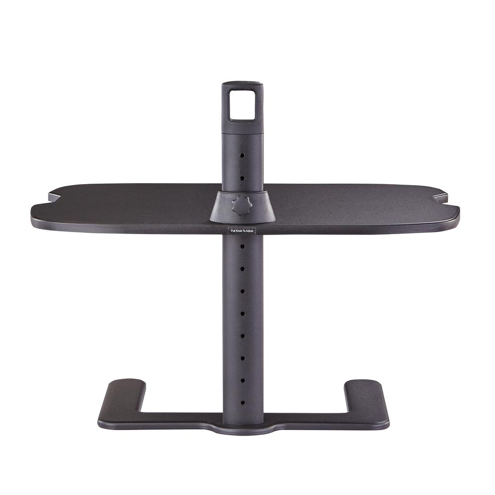 Stance™ Height-Adjustable Laptop Stand - Black. Picture 1