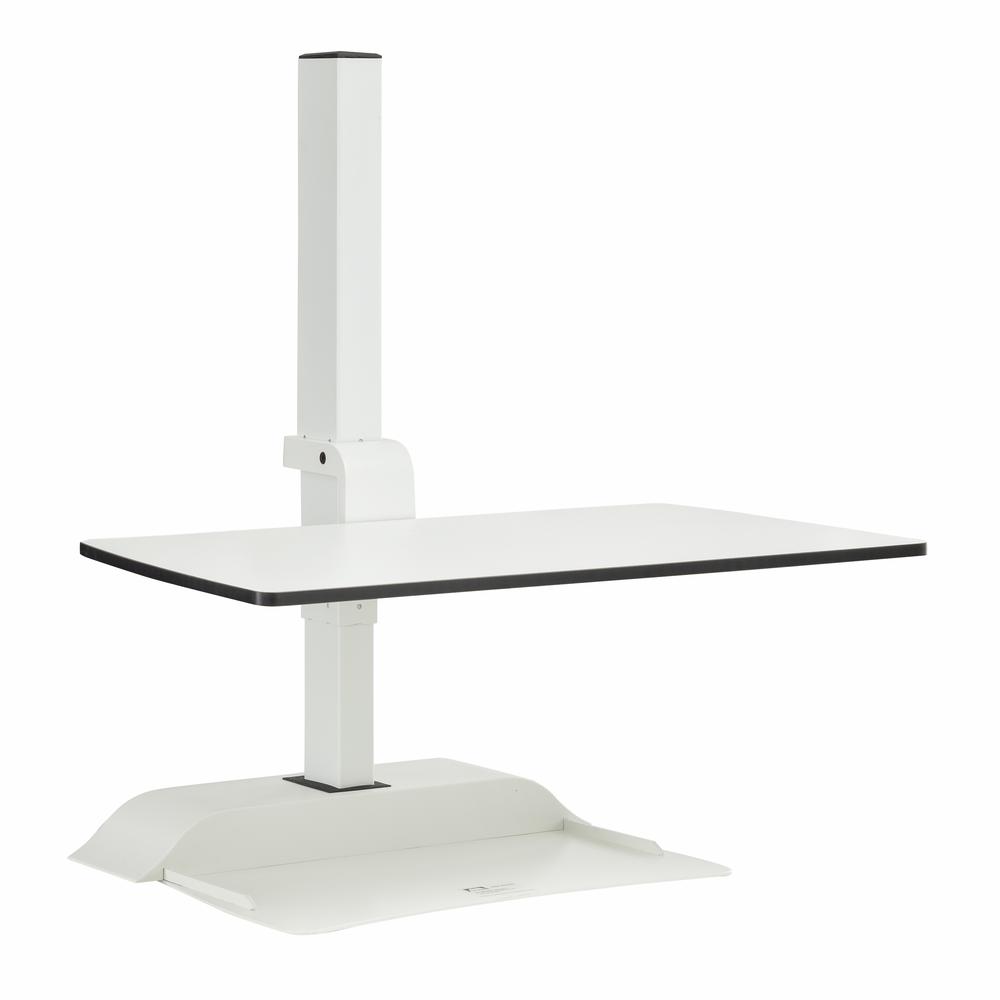Soar™ by Safco Electric Desktop Sit/Stand - White. Picture 1