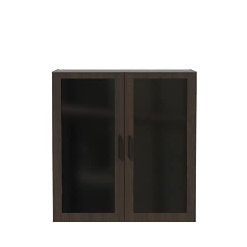 Mirella™ Glass Door Display Cabinet Southern Tobacco. Picture 2