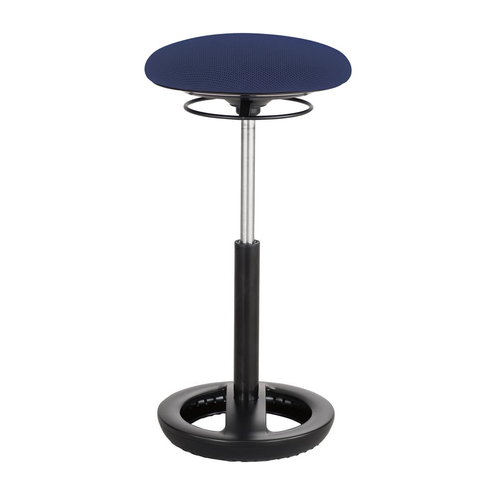 Twixt Extended-Height Ergonomic Chair, Supports up to 250 lbs., Blue Seat/Blue Back, Black Base. Picture 2
