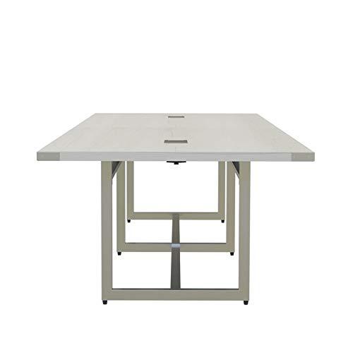 Mirella™ Conference Table, Sitting-Height, 12’ White Ash. Picture 3