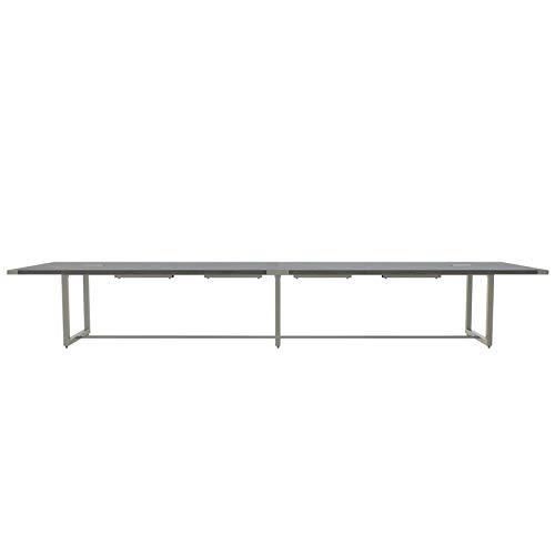 Mirella™ Conference Table, Sitting-Height, 16’ Stone Gray. Picture 4