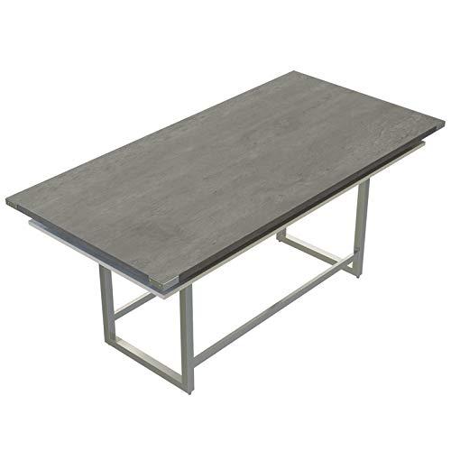 Mirella™ Conference Table, Standing-Height, 8’ Stone Gray. Picture 2