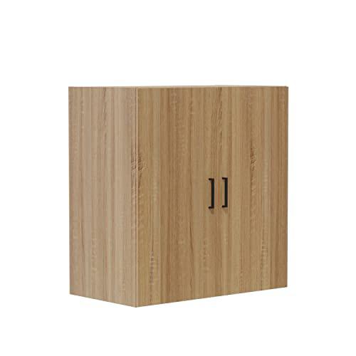 Mirella™ Wood Door Storage Cabinet Sand Dune. Picture 1