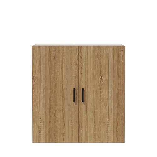 Mirella™ Wood Door Storage Cabinet Sand Dune. Picture 2