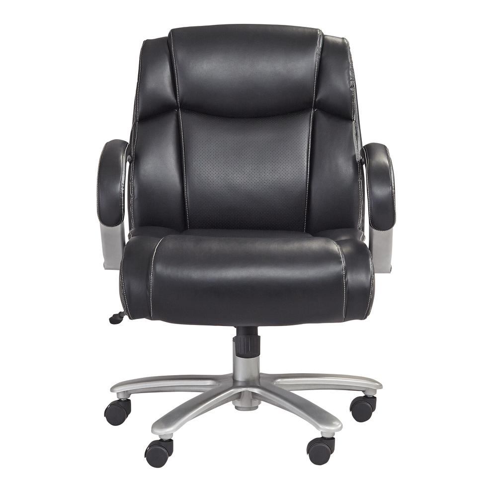 Big & Tall Chair, 350 lb. Capacity, Black. Picture 3