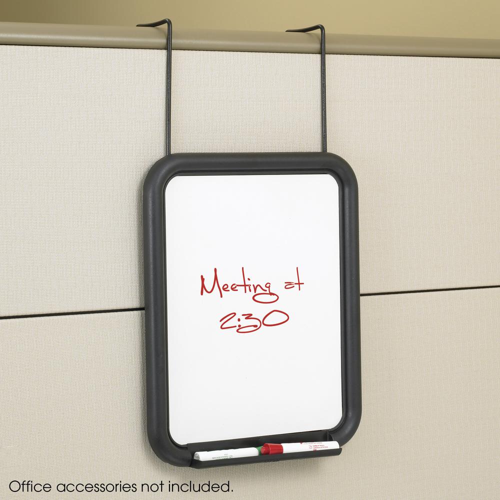 PanelMate® Dry-Erase Markerboard (Qty. 6) - Charcoal. Picture 1