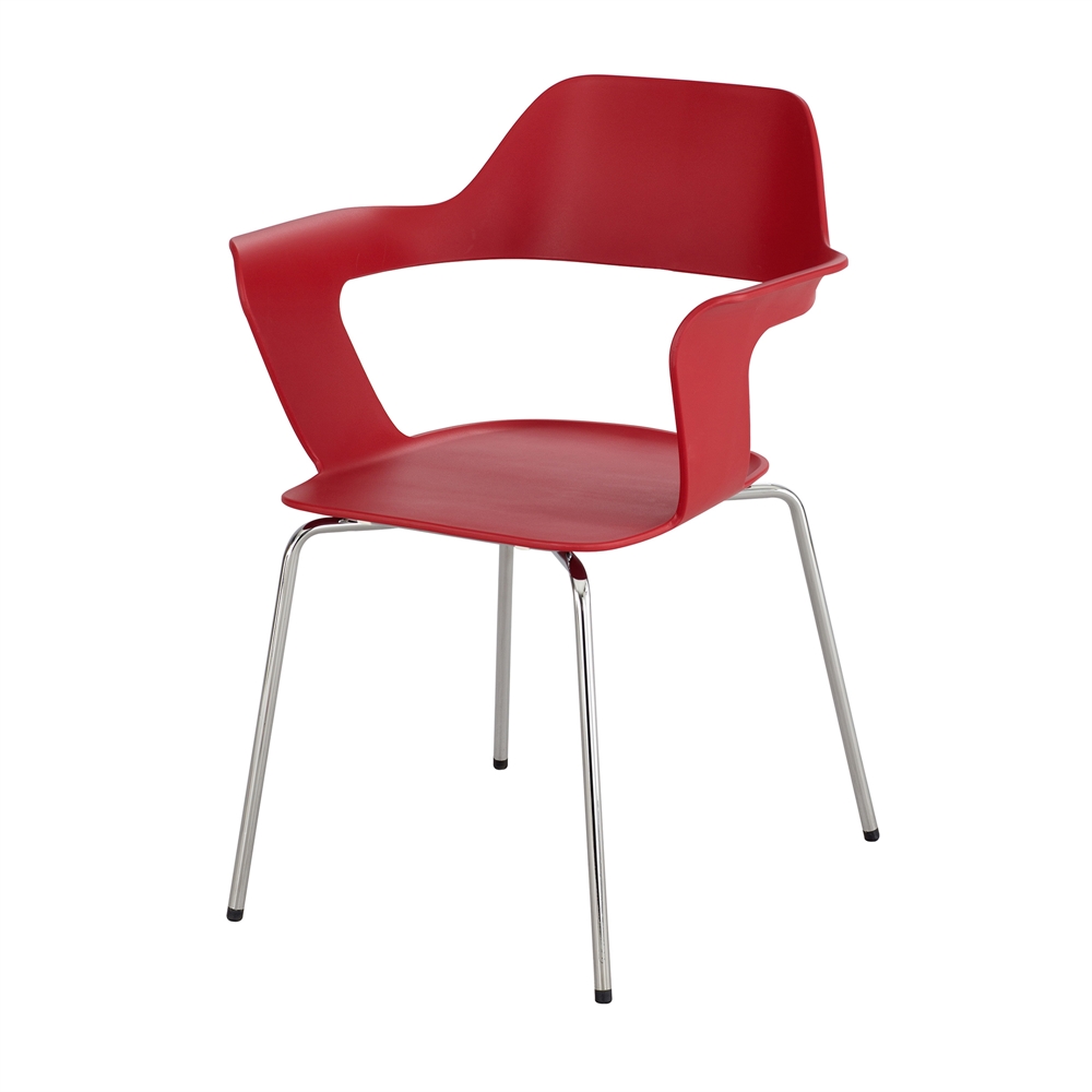 Bandi™ Shell Stack Chair Red (QTY 2). Picture 1