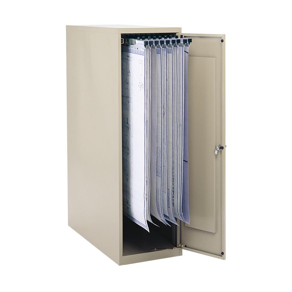 Large Vertical Storage Cabinet for 18", 24", 30" and 36" Hanging Clamps. Picture 1