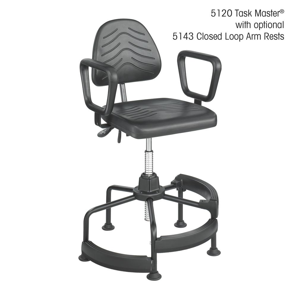 Task Master® Deluxe Industrial Chair. Picture 2