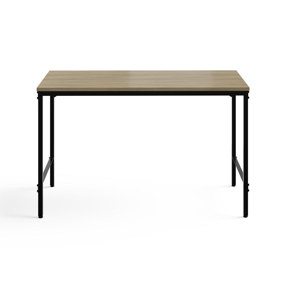 Safco® Simple Work Desk - Neowalnut. Picture 1
