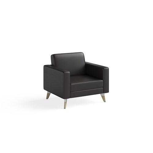 Resi Lounge Chair, Black. Picture 1