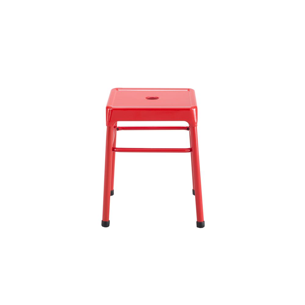 Safco® Steel Guest Stool Red. Picture 5