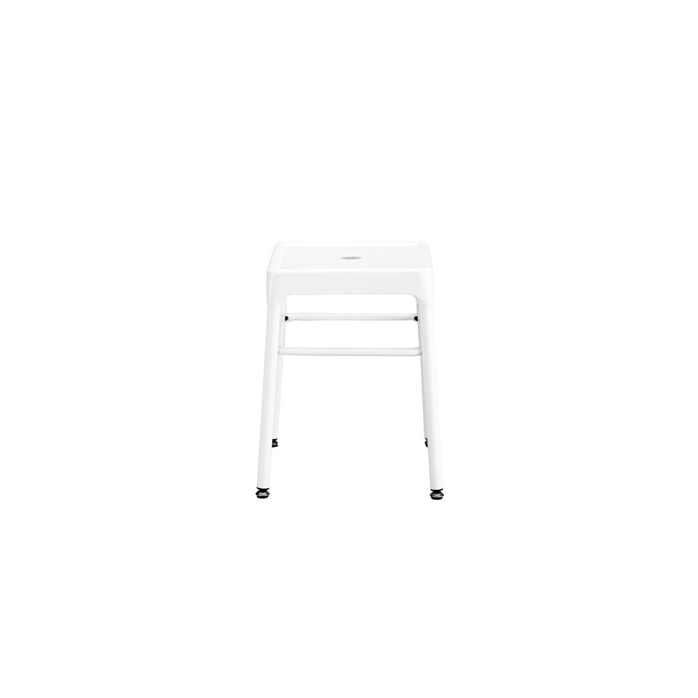 Safco® Steel Guest Stool White. Picture 5