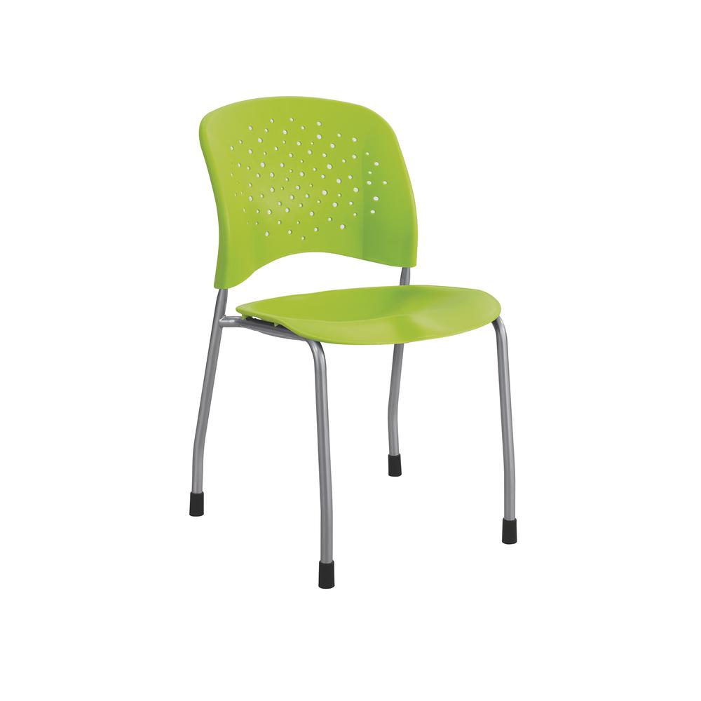 Reve™ Guest Chair Straight Leg Round Back (Qty. 2) Green. Picture 2