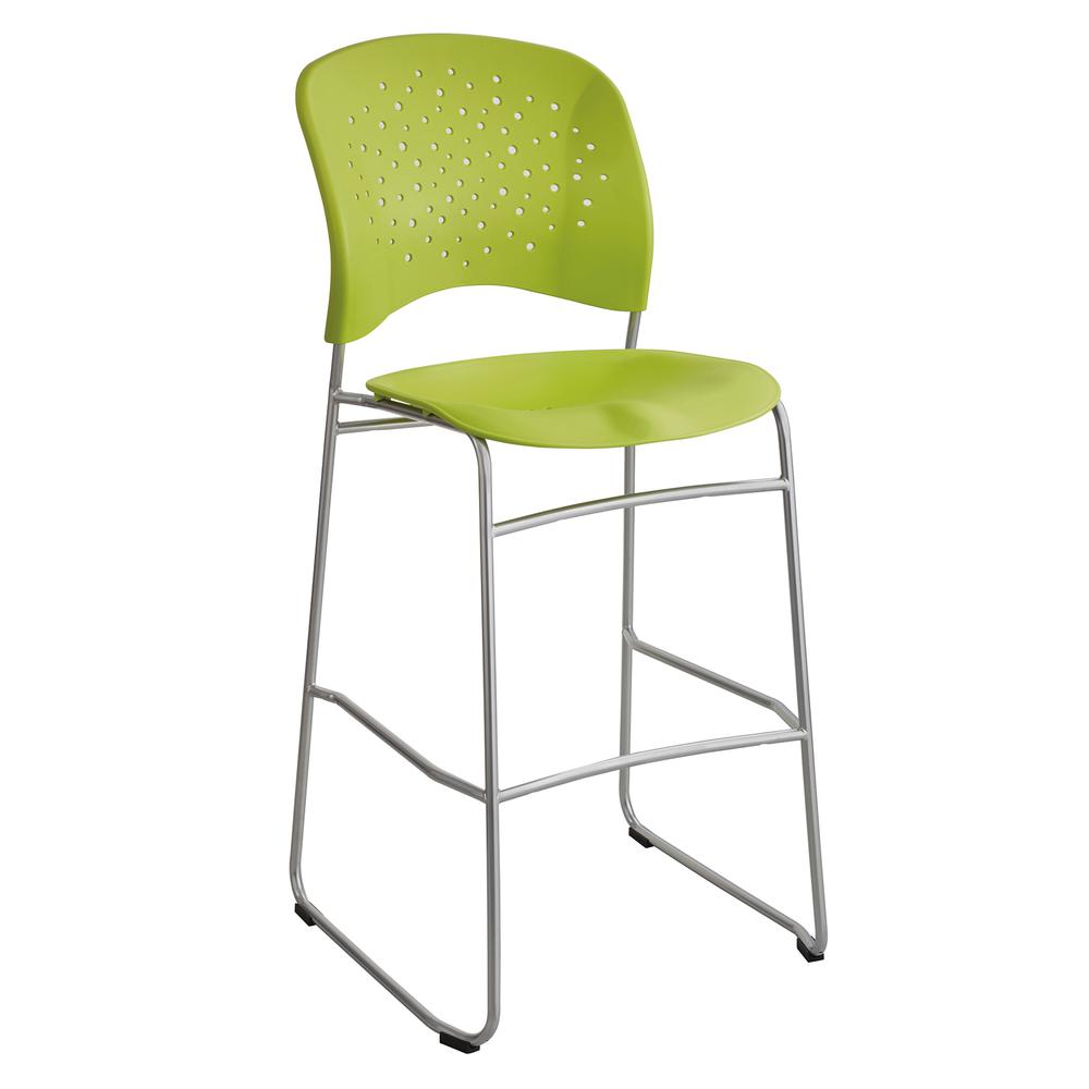 Reve™ Bistro-Height Chair Round Back Green. Picture 2