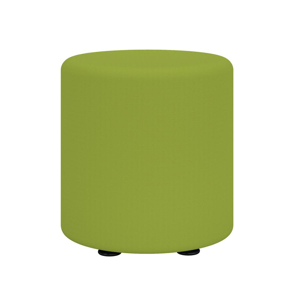 Learn 15” Cylinder Vinyl Seat - GreenVinyl. Picture 1