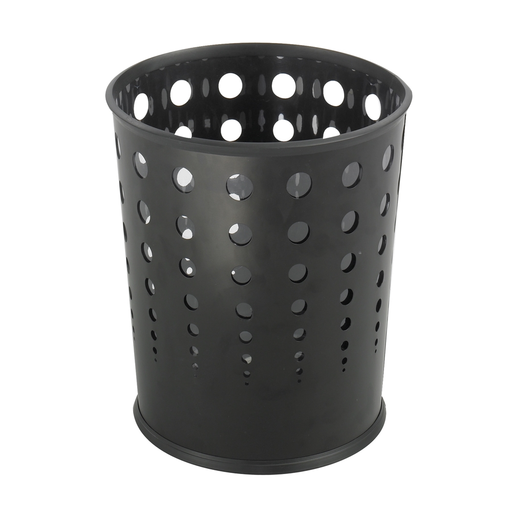 Bubble Wastebasket (Qty. 3) Black. The main picture.