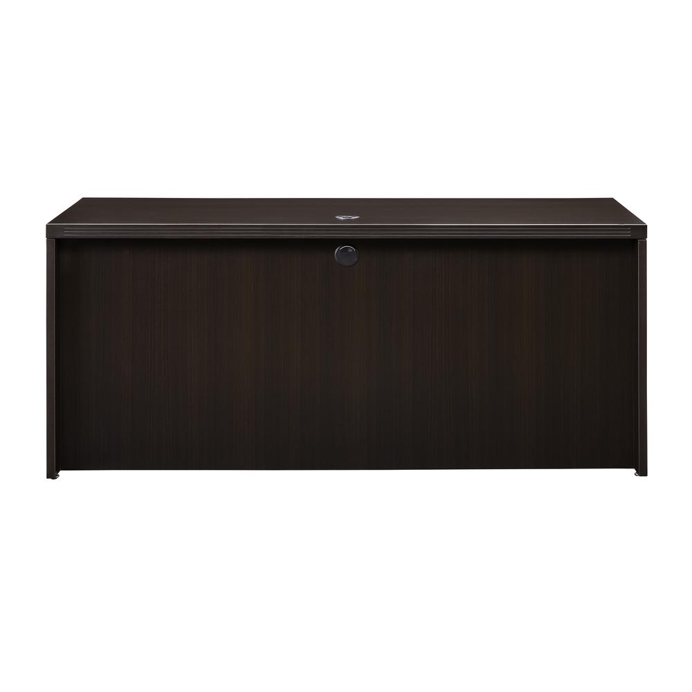 Aberdeen Series Laminate Credenza Shell, 72w x 24d x 29½h, Mocha. Picture 3