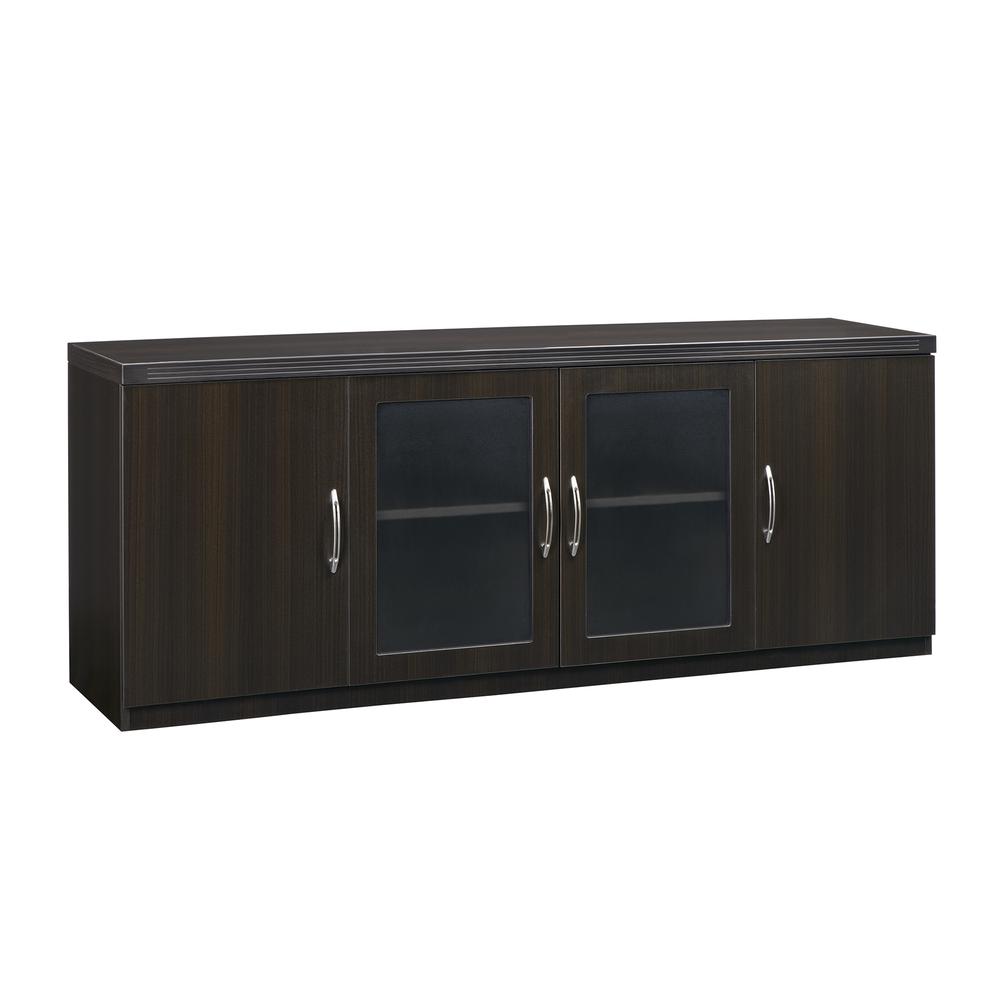 Low Wall Cabinet, Mocha. Picture 1