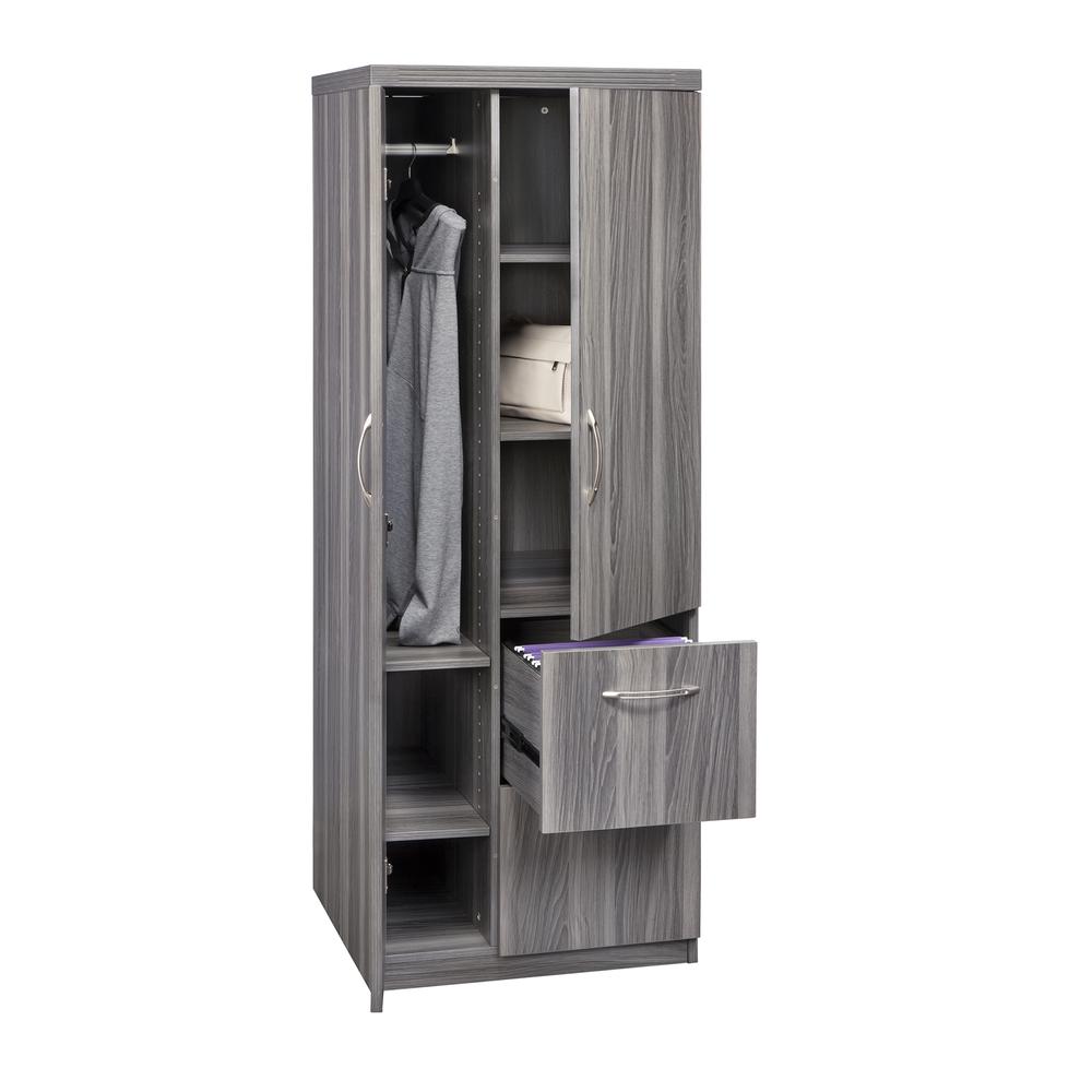 Personal Storage Tower, Gray Steel. Picture 5