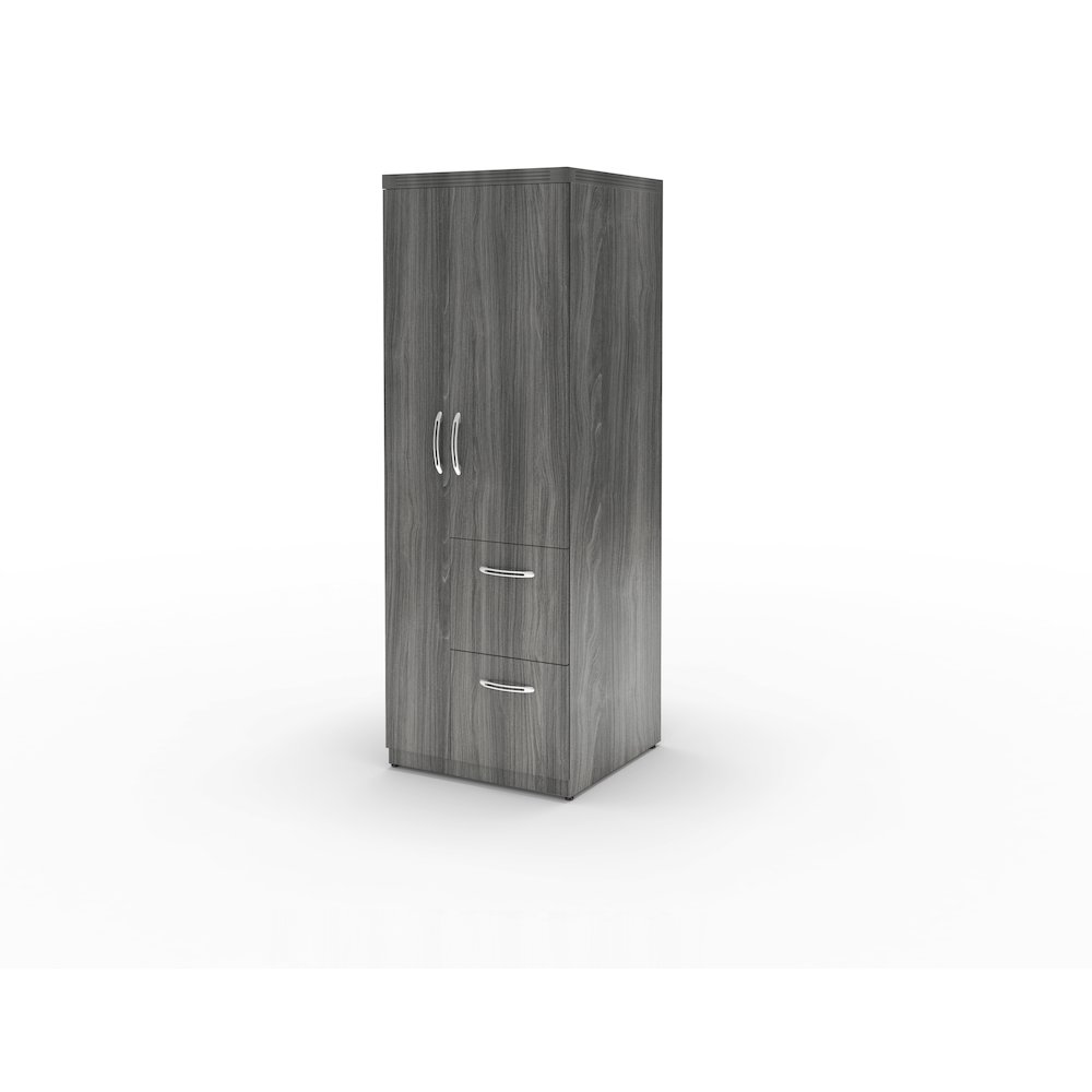 Personal Storage Tower, Gray Steel. Picture 1