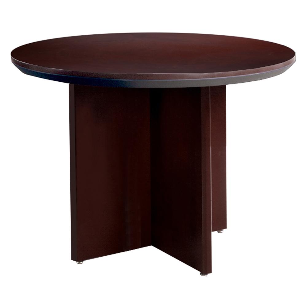Corsica Conference Series Round Table, 42 dia. x 29-1/2h, Mahogany. Picture 2
