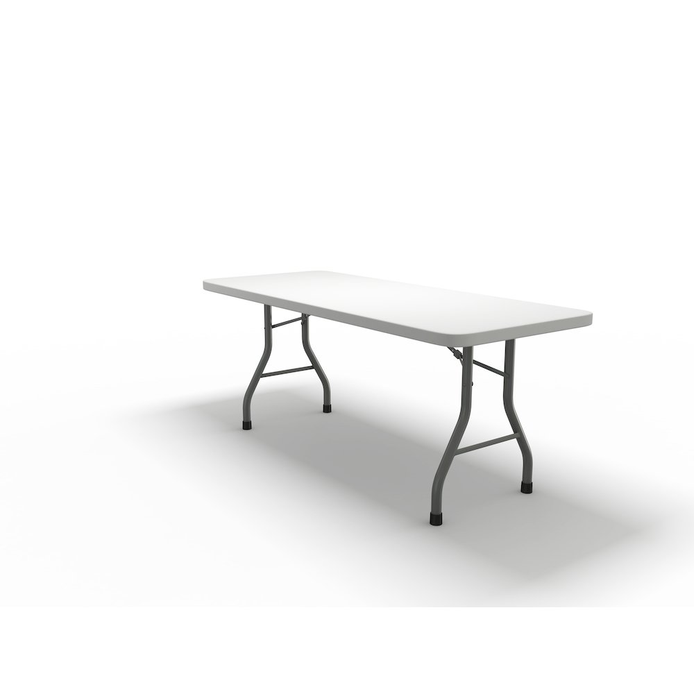 72"x30" Rectangular Table, White. Picture 1
