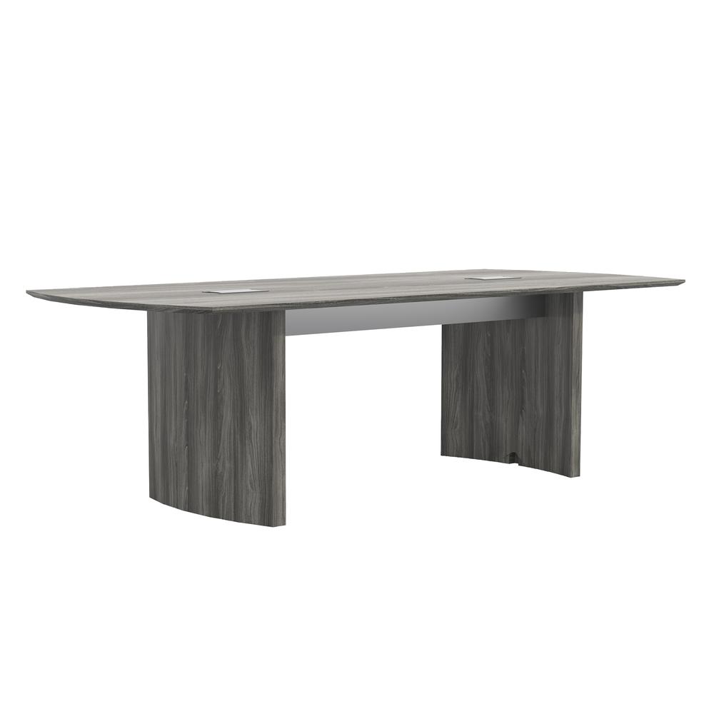 Medina Conference Table (8'), Gray Steel. Picture 2