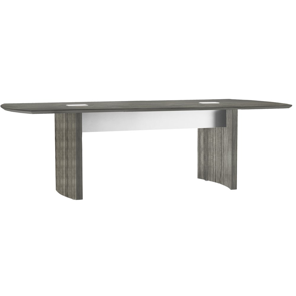 Medina Conference Table (8'), Gray Steel. Picture 1