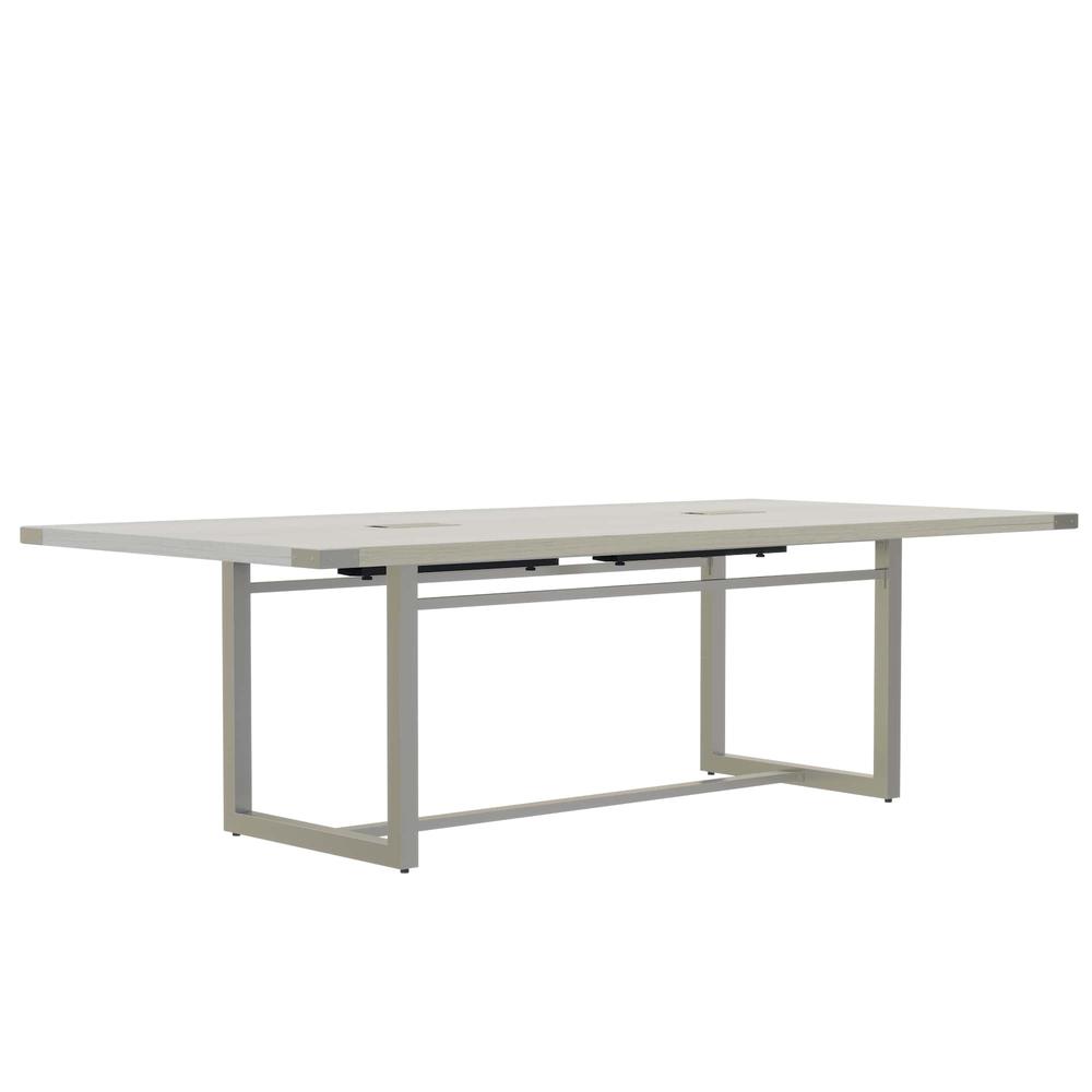 Mirella™ Conference Table, Sitting-Height, 8’ White Ash. Picture 2