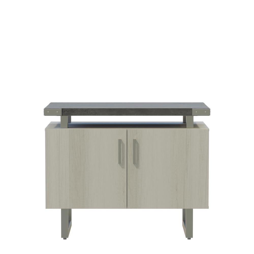 Mirella™ Storage Cabinet Stone Gray. Picture 1