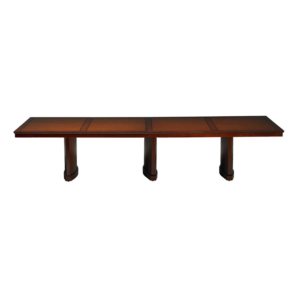 CONFERENCE ROOM TABLES (12' Rectangular), Bourbon Cherry. Picture 2