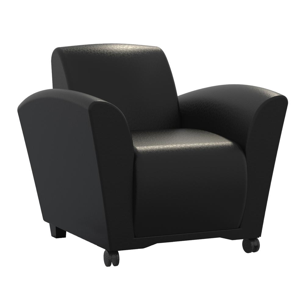 Mobile Lounge Chair, Black. Picture 4
