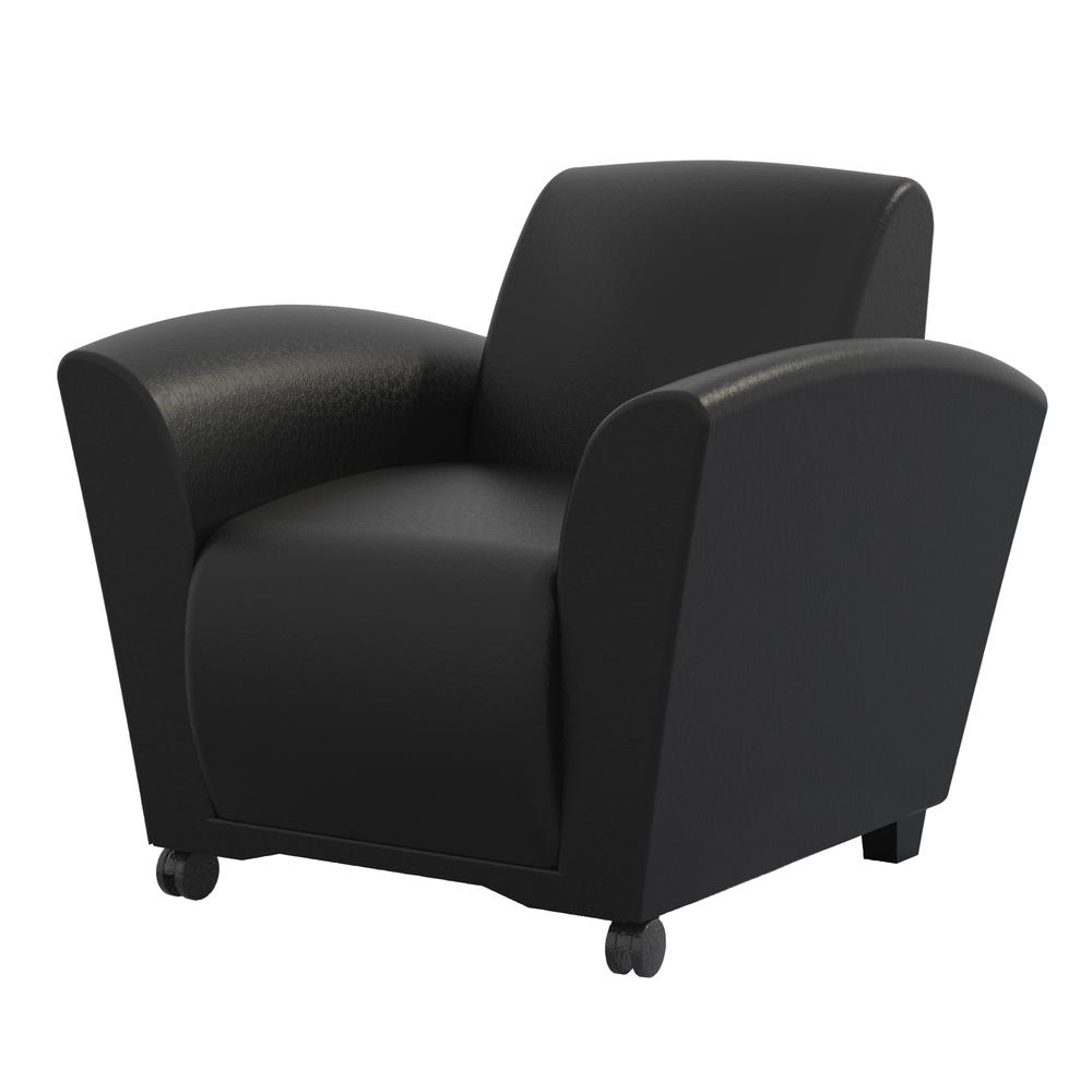 Mobile Lounge Chair, Black. Picture 3