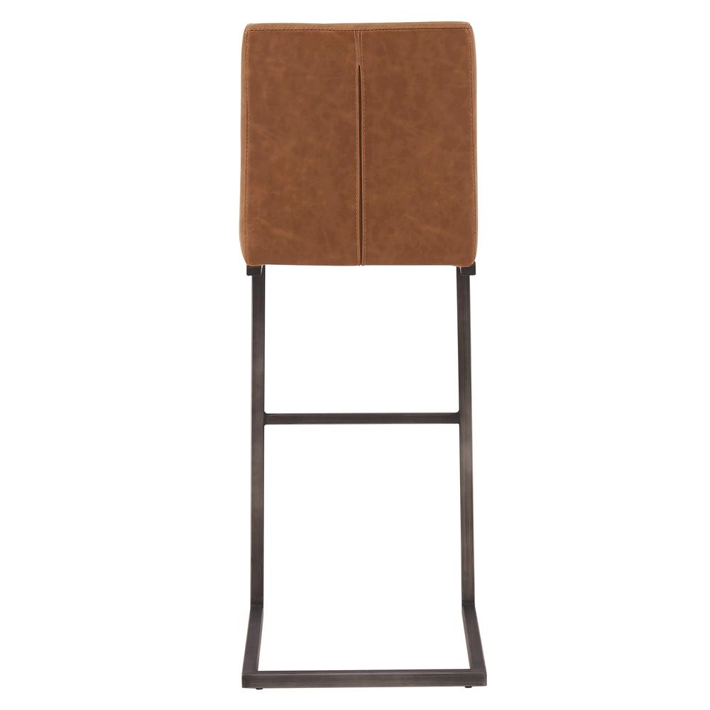 Ronan PU Leather Bar Stool, (Set of 2). Picture 4