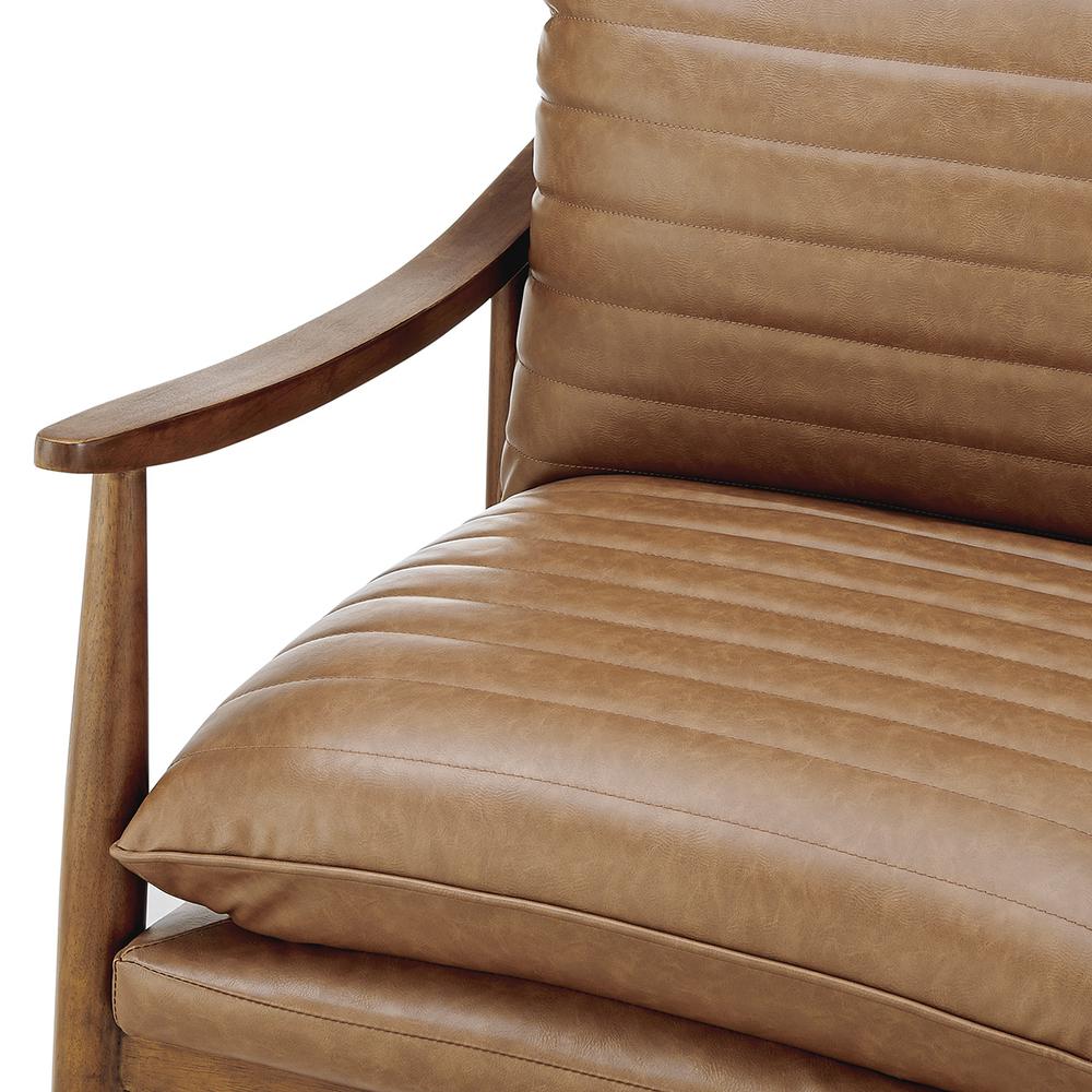Edmond PU Accent Arm Chair. Picture 7