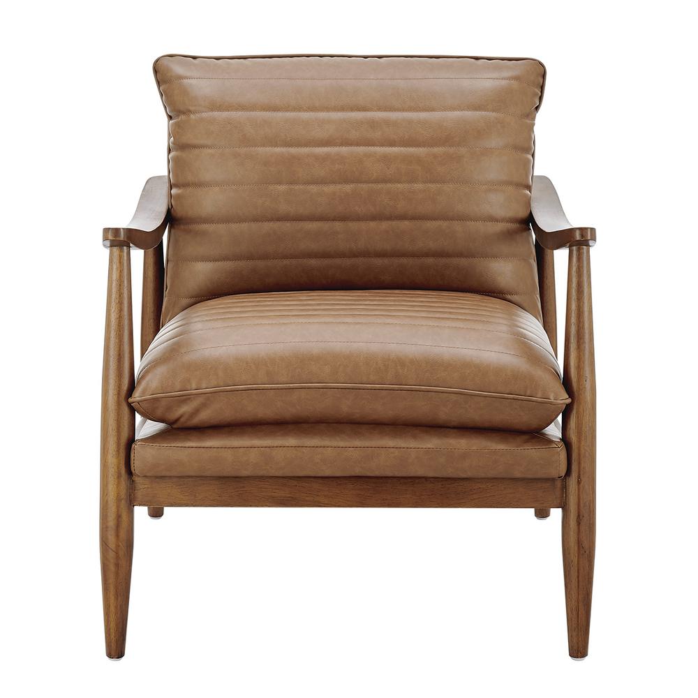 Edmond PU Accent Arm Chair. Picture 2