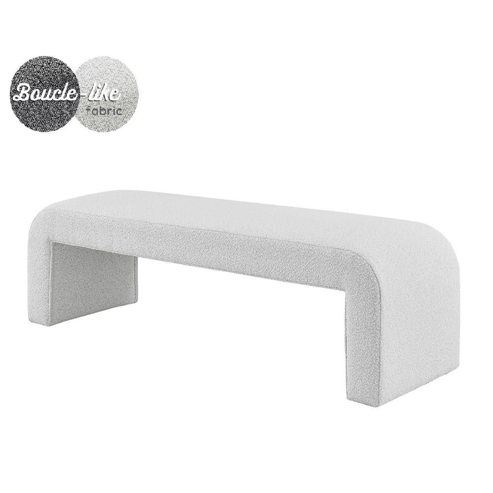 Vioreen Fabric Bench. Picture 1