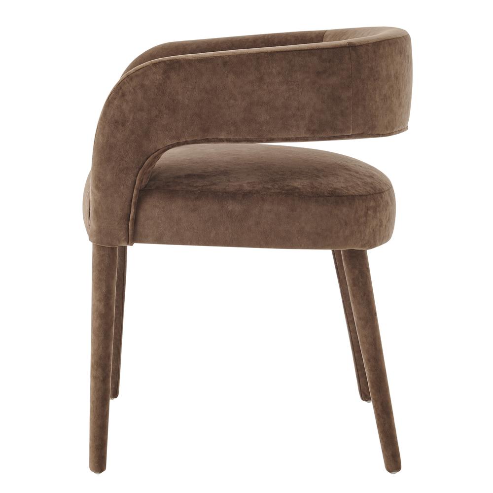 Lauryn Velvet Dining Side Chair. Picture 3