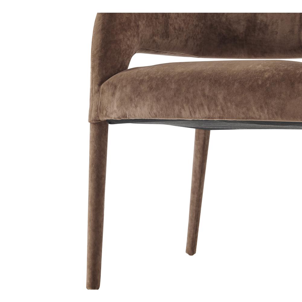 Lauryn Velvet Dining Side Chair. Picture 8