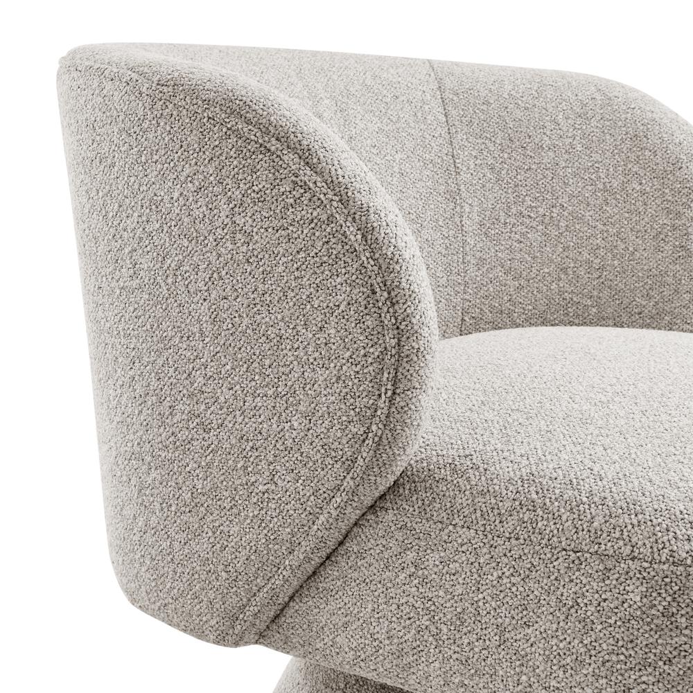 Jacinta Fabric Swivel Accent Chair. Picture 8
