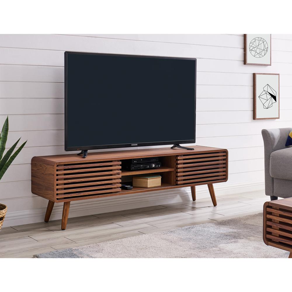 Wilson 58" Slat Low TV Stand. Picture 8
