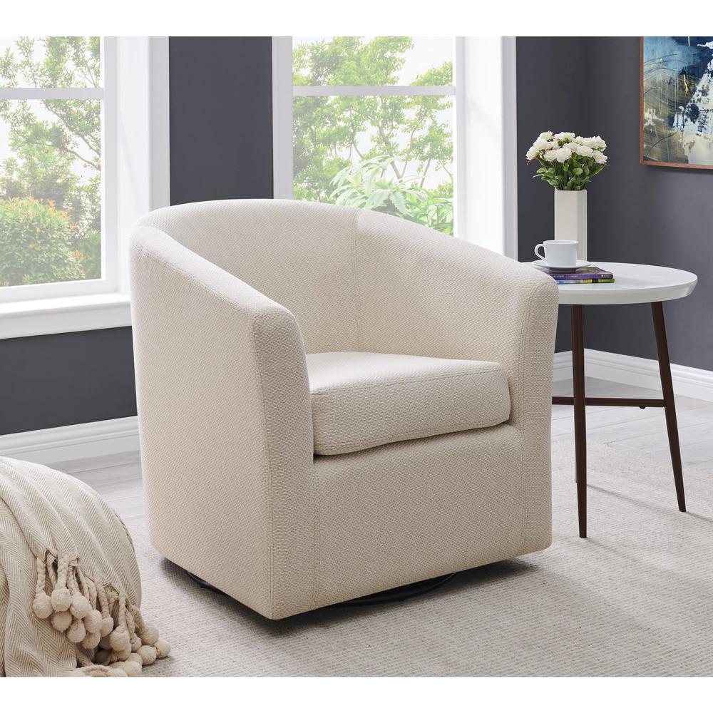 Hayden Fabric Swivel Chair. Picture 7