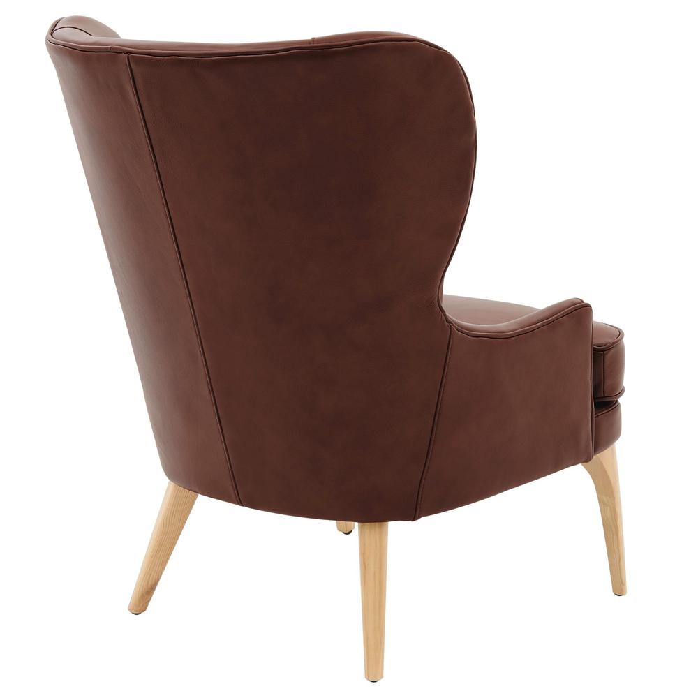Bjorn Top Grain Leather Accent Chair. Picture 5